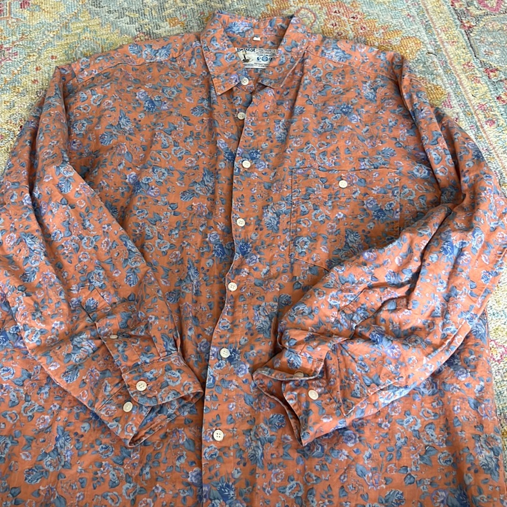 Tom tailor vintage linen/cotton shirt beautiful